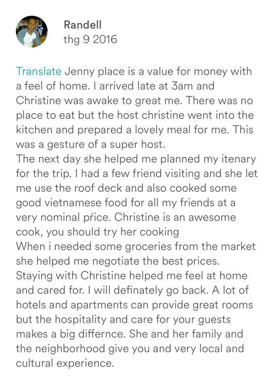 Jenny's Place * Cidade de Ho Chi Minh